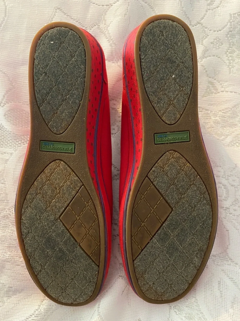 Grasshoppers bright red